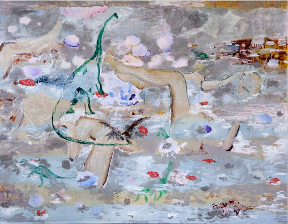 Antony Valerian Painting, "Untitled until givin name" 2025 , oil on canvas