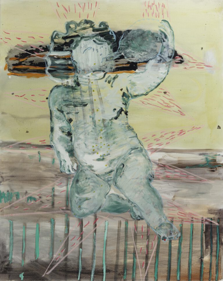 BACCHUS II 200 x160 cm, oil on cancas, 2022 